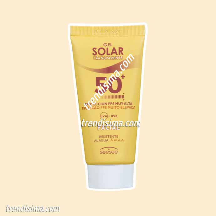 Protector solar Gel Facial Mercadona